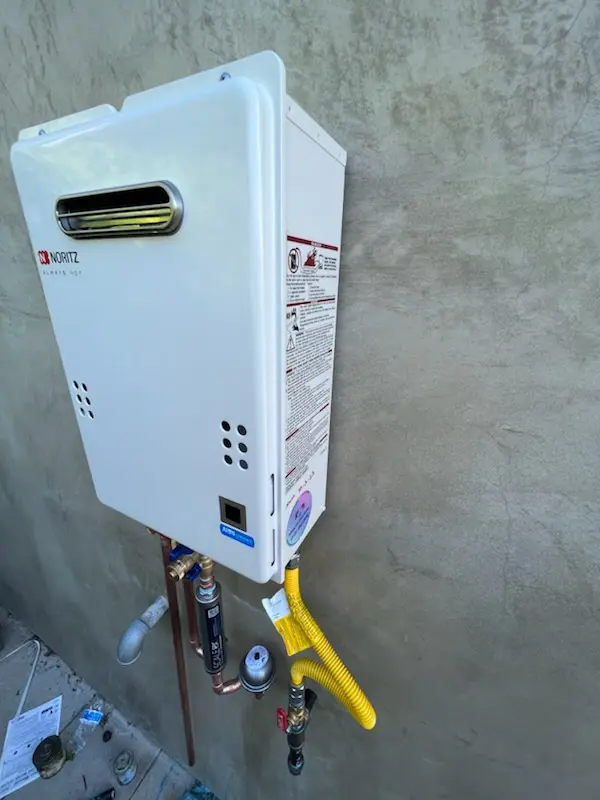 Tankless water heater installation for Interlocken homes